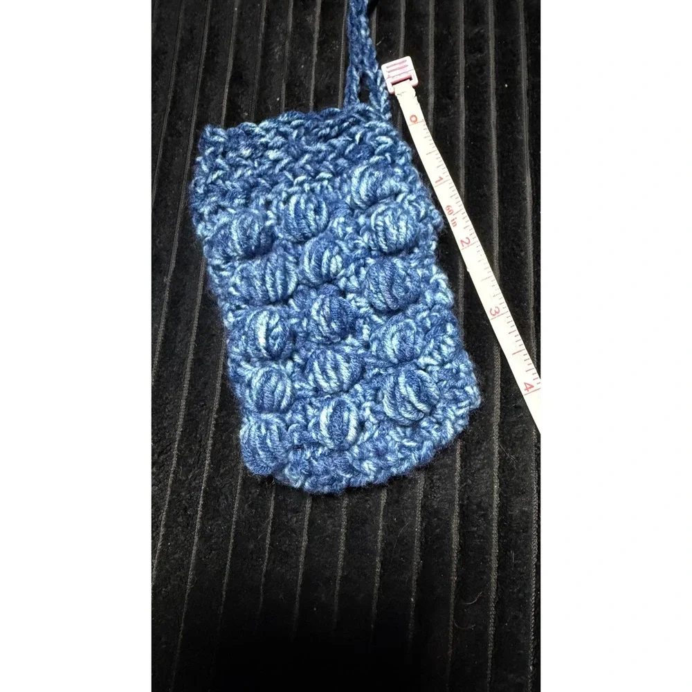 Handmade Crochet Soap Saver Pouch Bobble Body Scrubber Soap Holder Massaging
